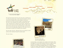 Tablet Screenshot of ladakhcalling.com